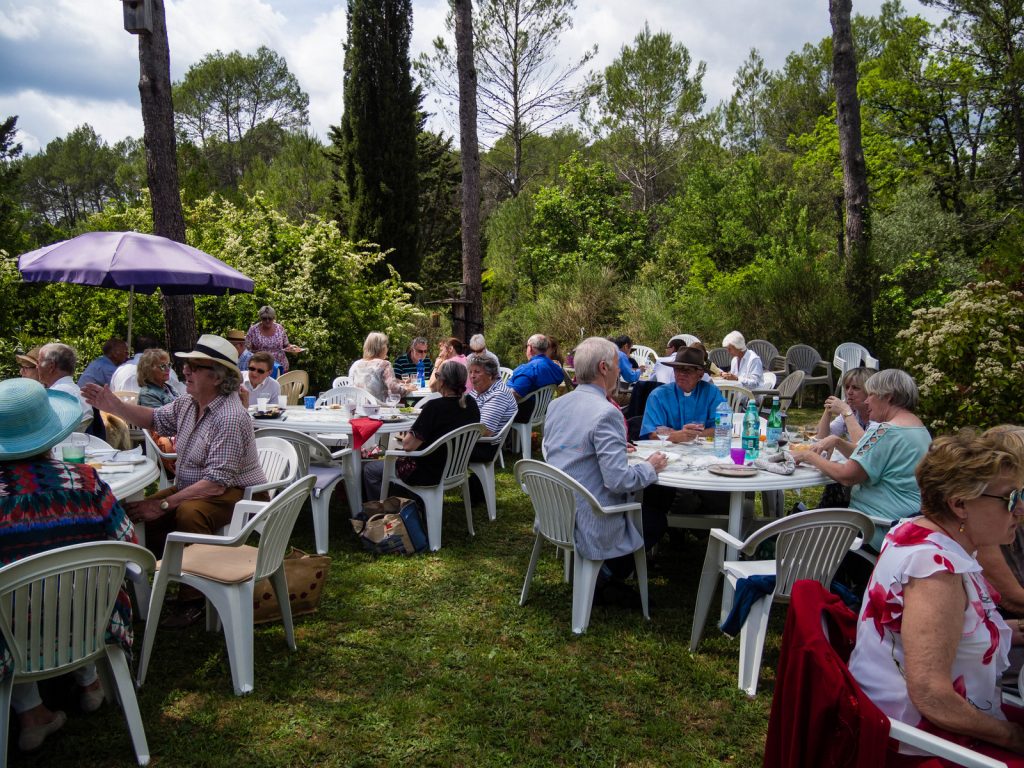 Lunch after the Ascension Day service