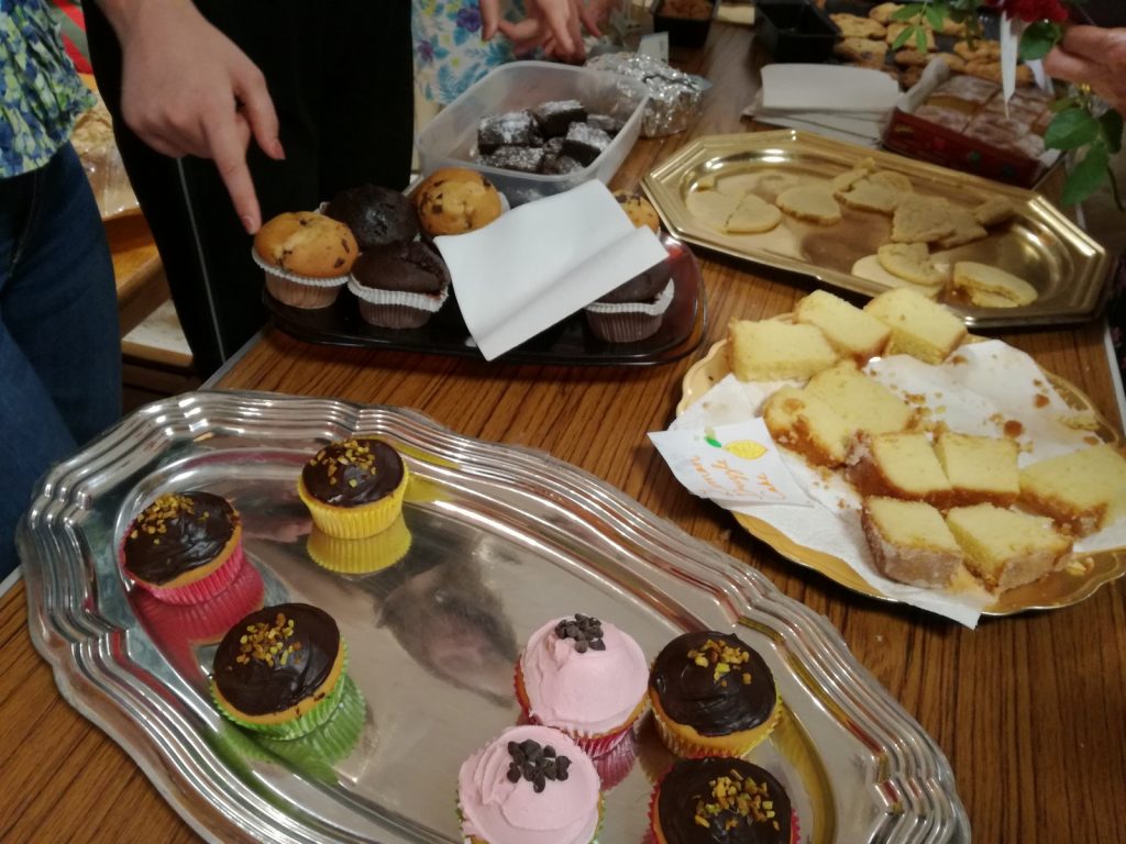 cake sale in aid of persecuted Christians