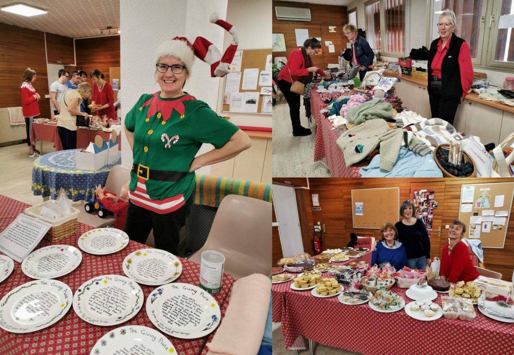 photos of christmas fair stalls