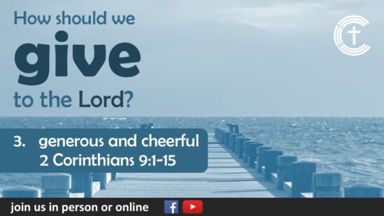 3. generous and cheerful