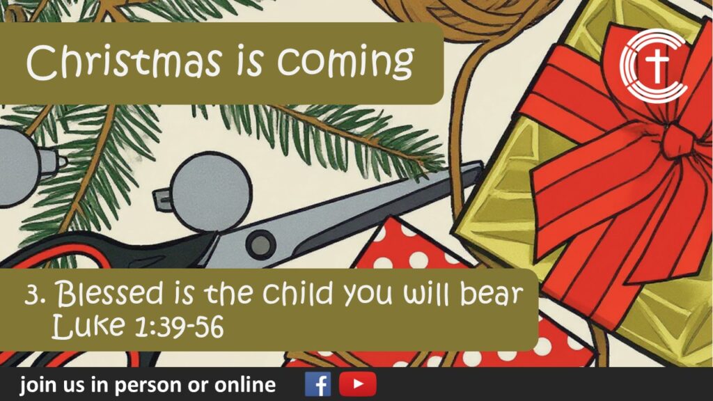 3. Blessed is the child you shall bear