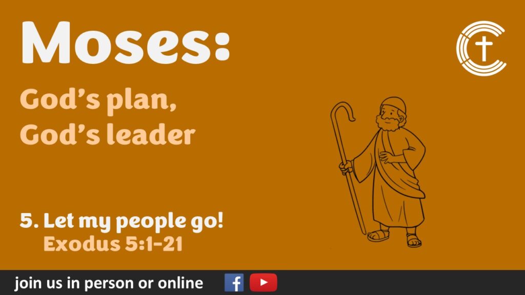 5. let my people go!