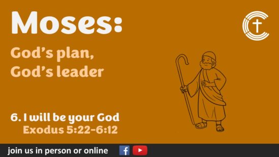 6. I will be your God