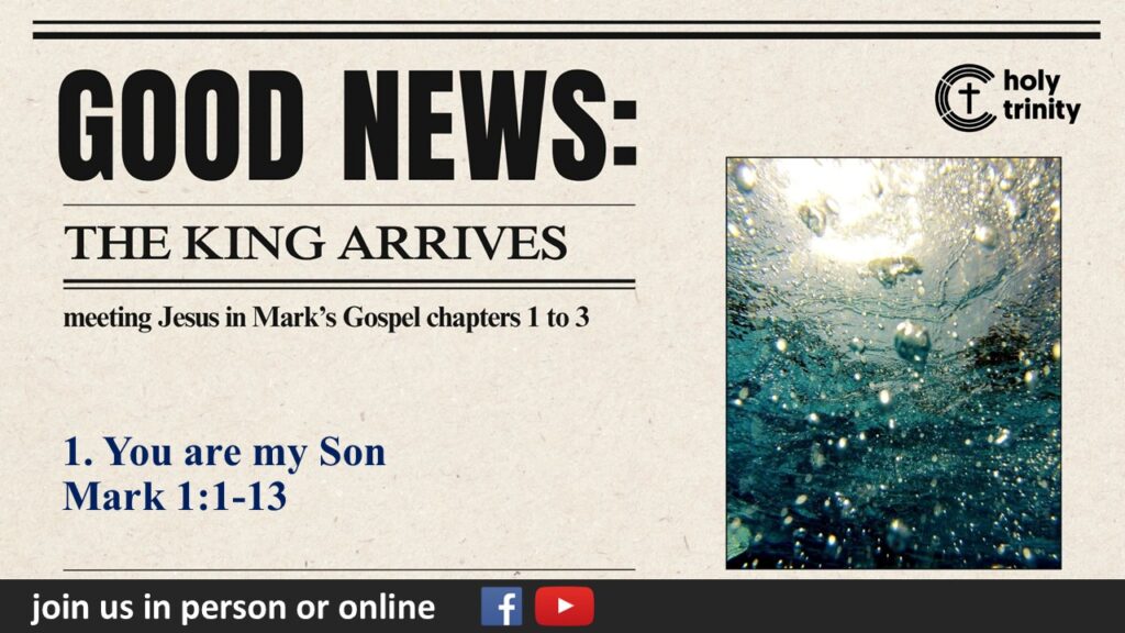 1. You are my Son