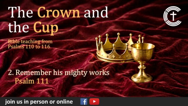 2. Remember His mighty works