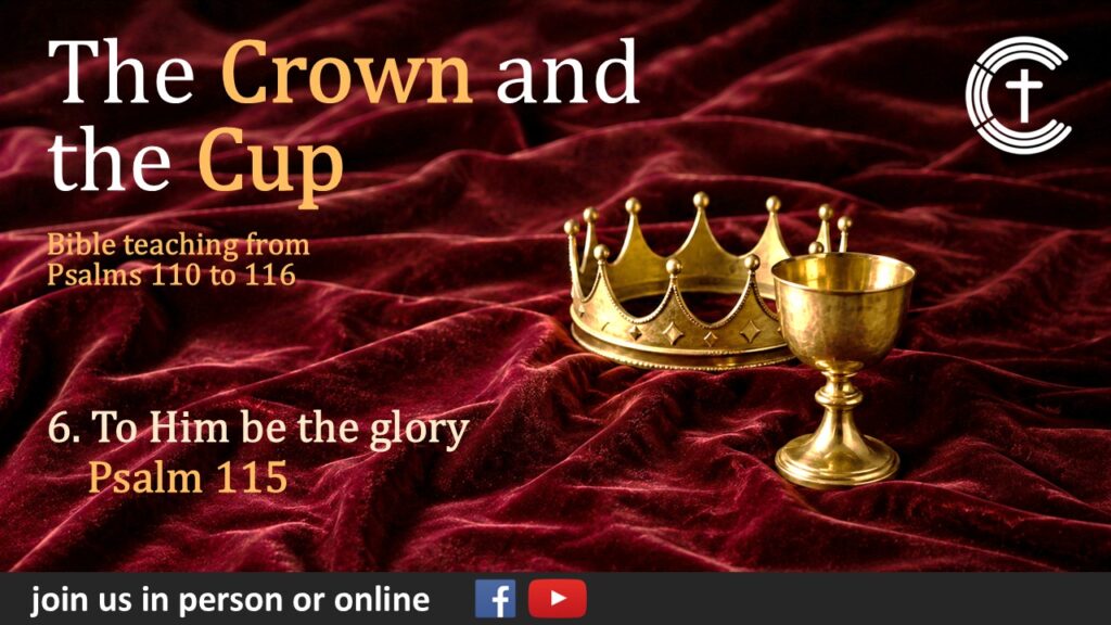 6. To Him be the glory